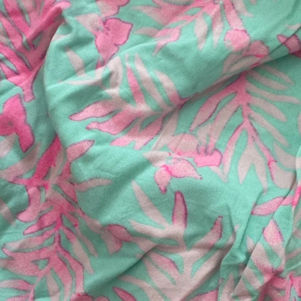 Vineyard Vines Pink and Green Baby Romper - Picture 3 of 5